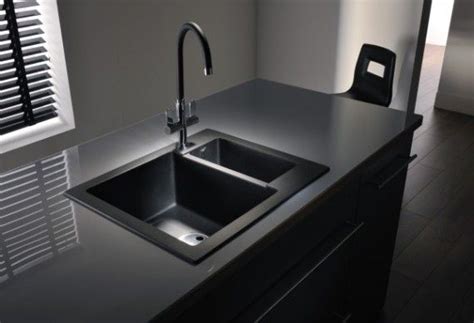 Images Of Black Sinks And Countertops Black Kitchen Sinks Add Kitchen