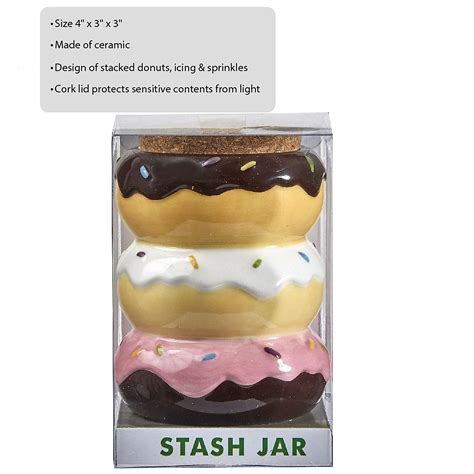 Donut Stash Jar Famous Favors
