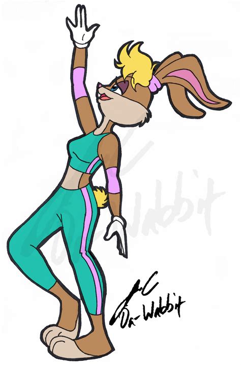 Lola Bunny Fitness By Da Wabbit On Deviantart