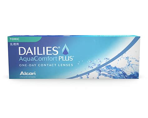 Focus Dailies Aqua Comfort Plus Toric Daily Disposables Contact Lenses