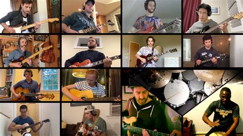 Virtual Guitar Ensemble Performance Department Of Music