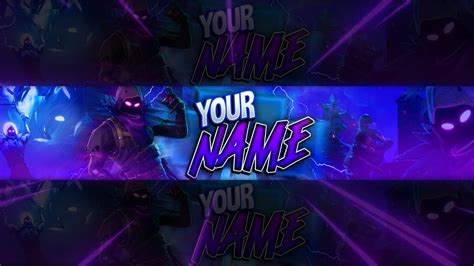 Free Raven Youtube Banner Template I Fortnite By Images And Photos Finder