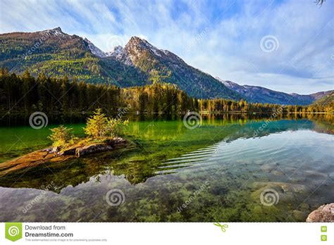 Turquoise Water And Scene Of Trees And Lake Stock Photo Image Of