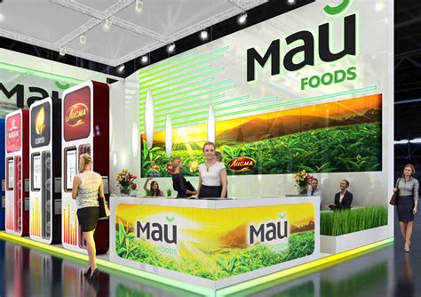 May Foods Exhibition Stand On Behance