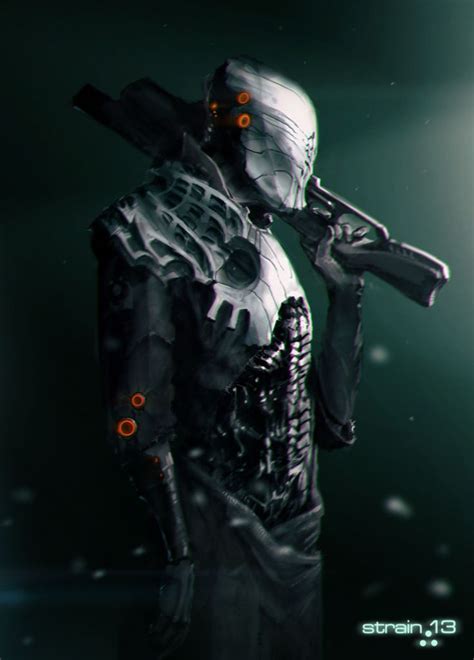 Sekigan Sci Fi Science Fiction Illustration Futuristic Armor