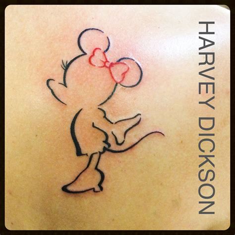 Mickey mouse tattoo is one of the favorite and the top choices of the tattoo enthusiast especially girl's, because of its fun, adorable and cute look. Minnie Mouse tattoo | Minnie tattoo, Mouse tattoos, Mickey ...