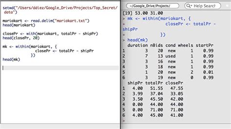 Consider the following r data frame (df) which contains data on store location, account rep. R 3.3 - Access or Create Columns in Data Frames, or ...