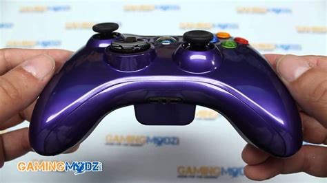 Polished Purple Xbox 360 Modded Controller Youtube