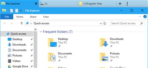 How To Get File Explorer Tabs Now In Windows 10