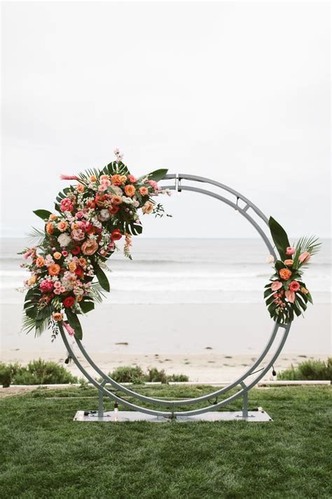61 Awesome Tropical Wedding Arch Ideas Weddingomania