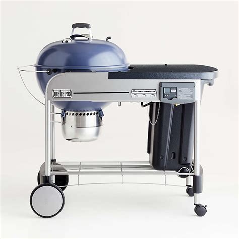 Weber Slate Blue Performer Deluxe Charcoal Grill Reviews
