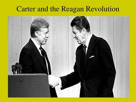 Ppt Carter And The Reagan Revolution Powerpoint Presentation Free