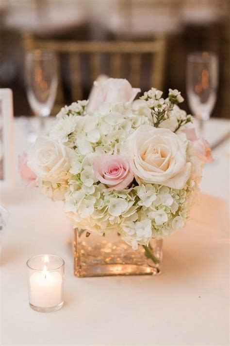 Work with your florist to source dried blooms that. 20 Elegant Wedding Centerpieces with Candles for 2018 ...