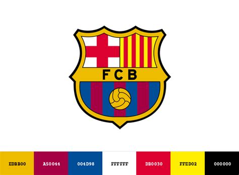 Fc Barcelona Brand Color Codes