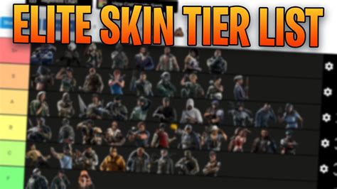 The Best Elite Skin Tier List Operation Dread Factor Y8s2 Rainbow