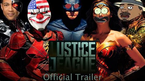 Lustice Jeague Justice League Trailer Parody Youtube