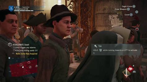 Assassins Creed Unity Sivert Assassination YouTube