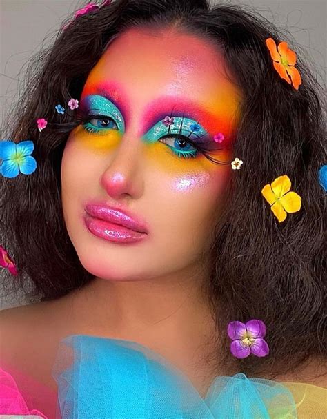 25 Exotic Makeup Looks For A Summer Escape Colourful Hibiscus Flowers