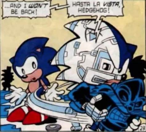 Cyborg Sonic Mobius Encyclopaedia Fandom Powered By Wikia