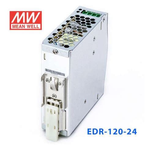 Edr 120 24 Mean Well Smps 24v 5a 120w Din Rail Metal Power Supply Buy