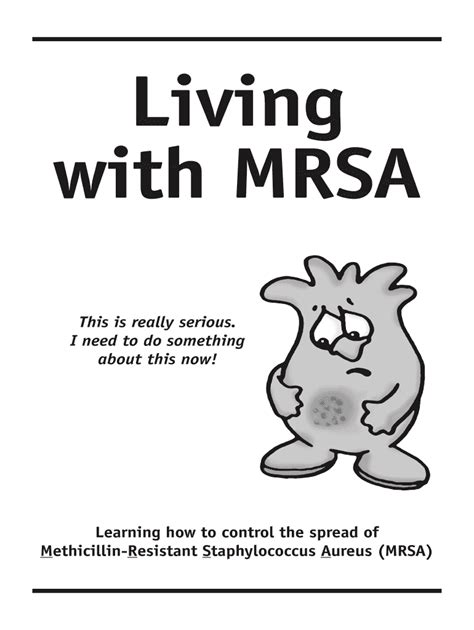 Fillable Online Living With Mrsa Mrsa Isstaph Bacteria Resistant To