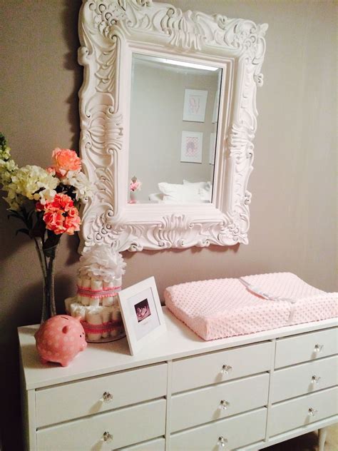 Shop for grey nursery decor at buybuy baby. Elegant Pink & Grey Nursery - Project Nursery | Pink and gray nursery, Grey nursery, Baby decor