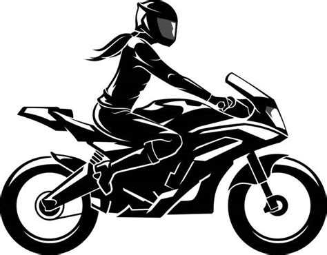 Download Sexy Motorcycle Women Silhouette Illustrations, Royalty-Free Vector Graphics & Clip Art - iStock