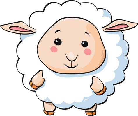 Cute Lamb Free SVG