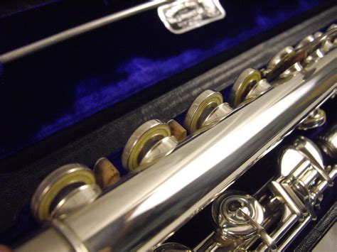William S Haynes Handmade Silver Flute 18k Riser Offset G Split E Low