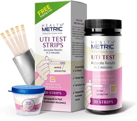 Uti Test Strips For Women Men Easy To Use At Home Urinary Tract Infection Test Kit J Press Llc