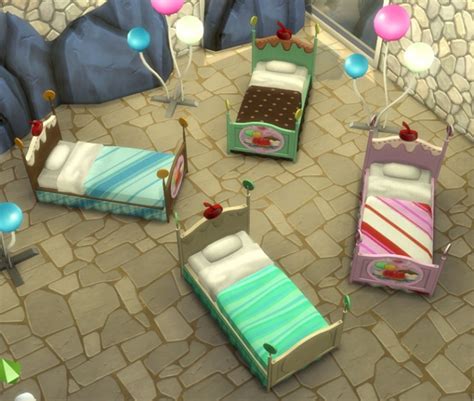 Canopy Toddler Bed By Biguglyhag At Simsworkshop Sims