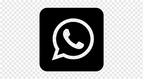 Siyah Telefon Simgesi Whatsapp Iphone Android Bakım Logosu