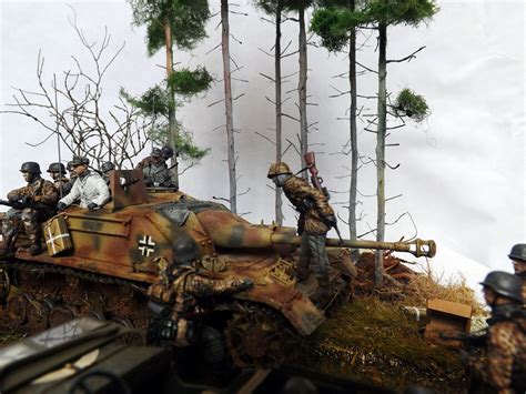 All Aboard Ardennes 1944 135 Scale Diorama By Terence Young