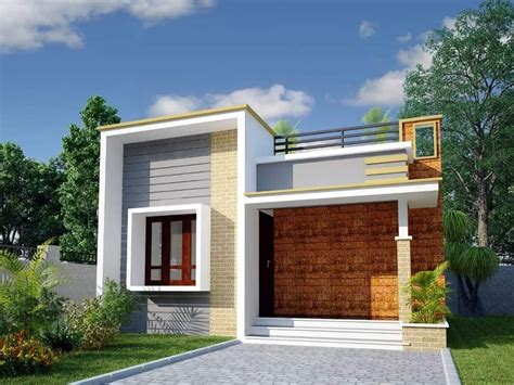 520 Sq Ft 2bhk Modern Style Single Floor House And Free Plan Home