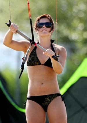 Anna Fenninger Bikini Candids Austrian Skier Gotceleb