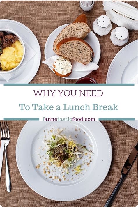 Employees use break time, which generally lasts from five to 20 minutes per four hours worked, to eat, visit the restroom, read, talk with friends, smoke, and handle personal business. Why You Need to Take a Lunch Break | 3 Big Benefits