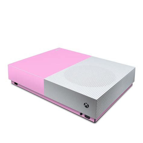 Microsoft Xbox One S All Digital Edition Skin Solid State Pink By