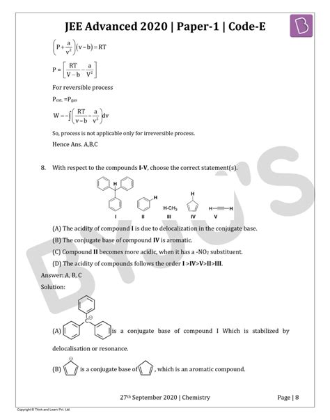 Pdf Iit Jee Advanced Chemistry Model Question Paper With Detailed My XXX Hot Girl