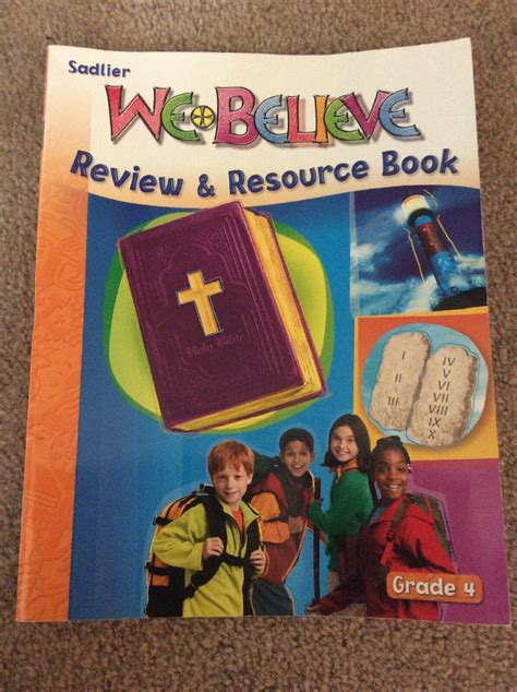 We Believe Sadlier 4th Grade Review And Resource Book 821554247 Ebay