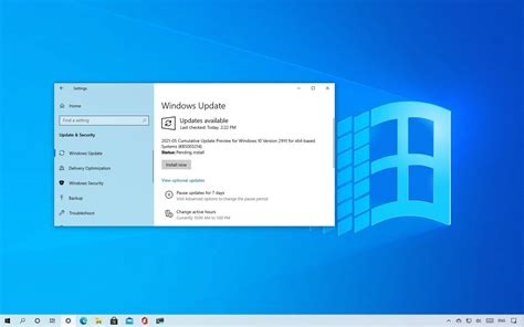 Windows 10 Update Kb5003214 Releases For Version 20h2 Preview