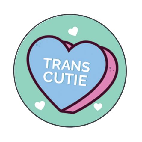 Trans Cutie Button 125 Grand Rapids Trans Foundation