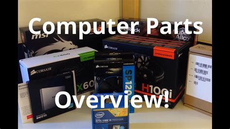 Pc Parts Overview Ultimate Pc Build Youtube