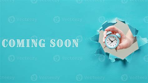 Coming Soon Concept Creative Photo Of Coming Soon Text In A Simple