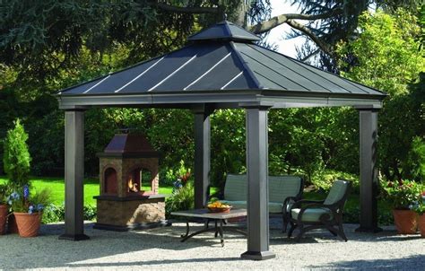 Furthermore, take note that the good roof will retain snow. 15 Ideas of Cedar Gazebo Costco