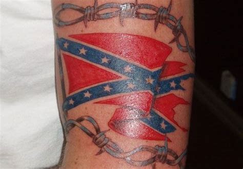 Rebel flag tattoos have been famous for a tremendously long time. 50 Best Rebel Flag Tattoos - Tattoo designs and photos ...