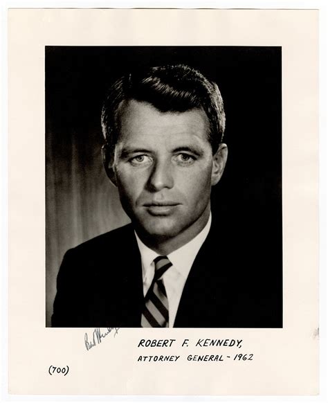 Lot Detail Robert F Kennedy Signed Photograph Jsa