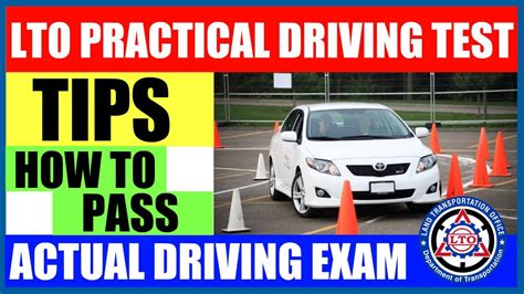 Lto Practical Driving Test Tips Paano Makapasa Actual Driving Exam