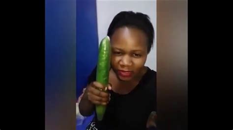 CUCUMBER See What This Woman Did With Cucumber YouTube
