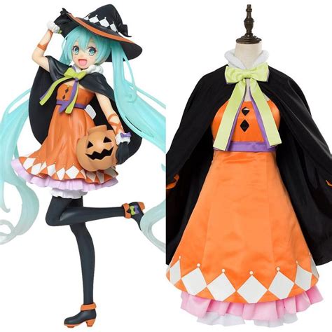 vocaloid hatsune miku halloween robe cosplay costume cosplaycart fr cosplay vocaloid miku