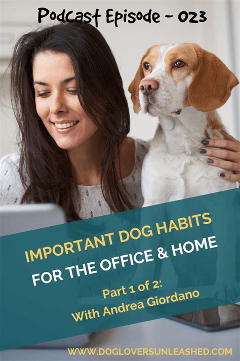 Important Dog Habits For The Office And Home Part 1 Dog Lovers Unleashed